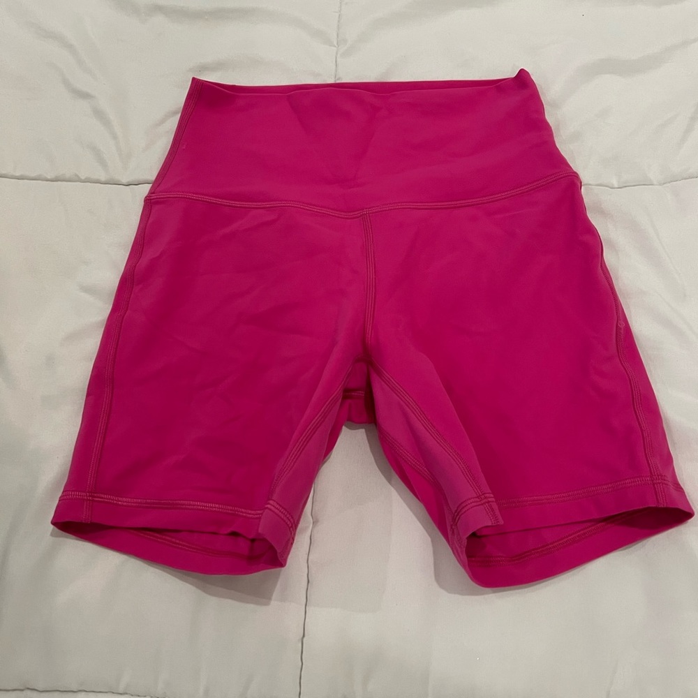 Lululemon Hot Pink Biketard Shorts